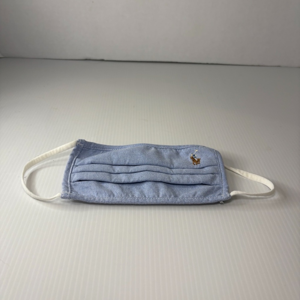 Polo Ralph Lauren Cotton Face Mask - Classics - M/L - Authentic Blue